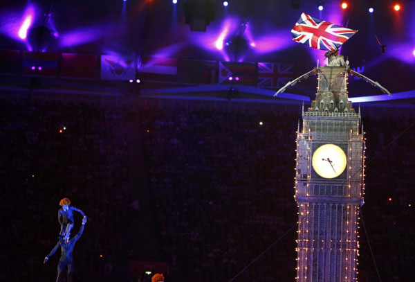 Highlights of London Olympic closing ceremony