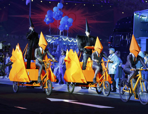 Highlights of London Olympic closing ceremony