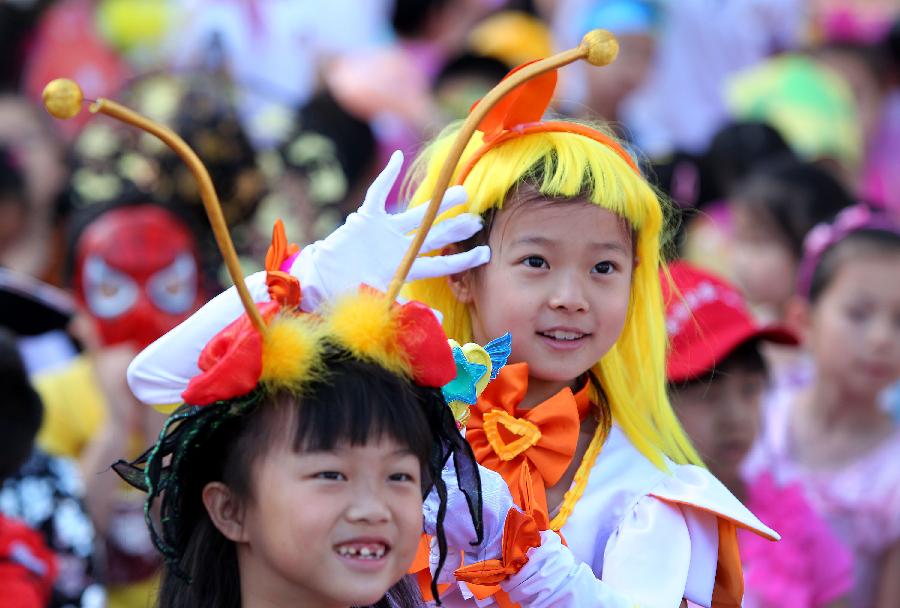 Children's Day observed around China