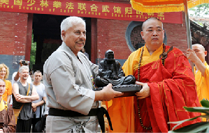 Shaolin martial arts performed in Taiyuan