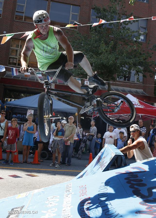 Chinatown festival in Vancouver