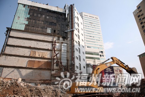 東百舊樓已拆完　地鐵東街口站力爭下月全面開工