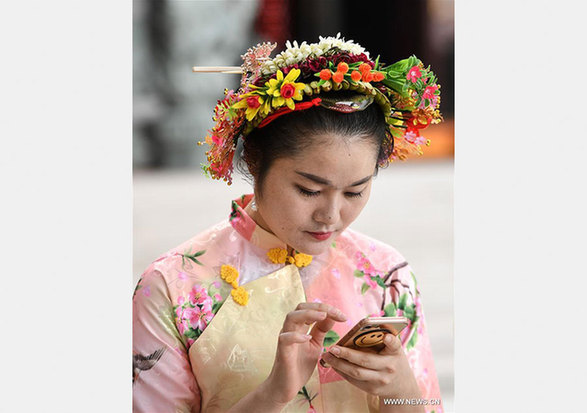 'Xunpu' women seen in Quanzhou City, China's Fujian