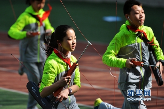 Students experience science in PE classes