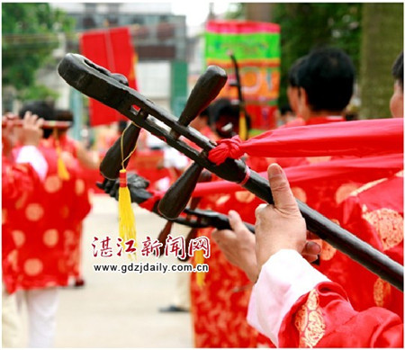 Music integrated with Buddhist elements in Anpu