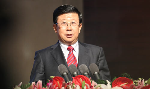 Zhao Kezhi speaks at eco-forum