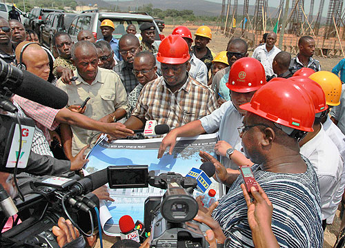 President of Ghana highly commends Kpong Water Supply Expansion Project