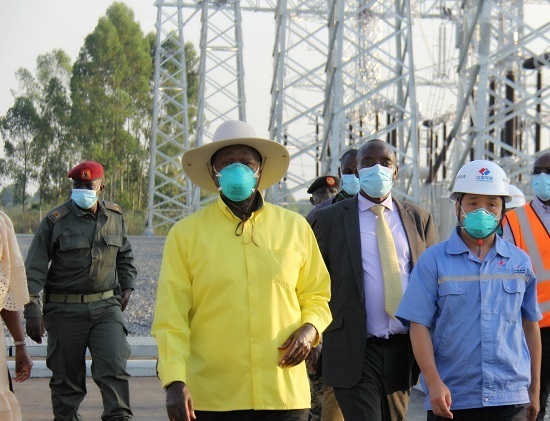 Uganda President inspects Karuma Hydropower Plant