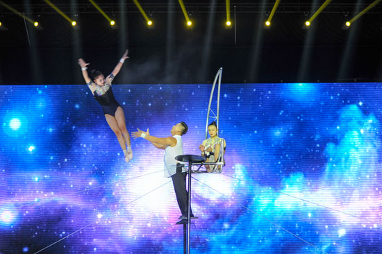 Top acrobatics award unveiled in Penglai