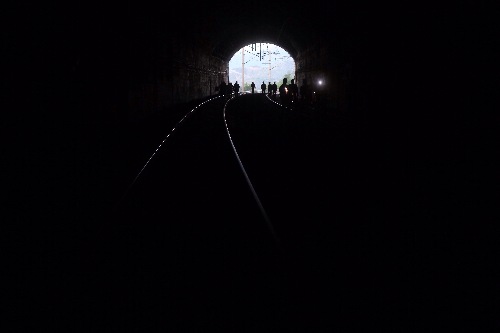 Datong-Qinhuangdao Railway under maintenance