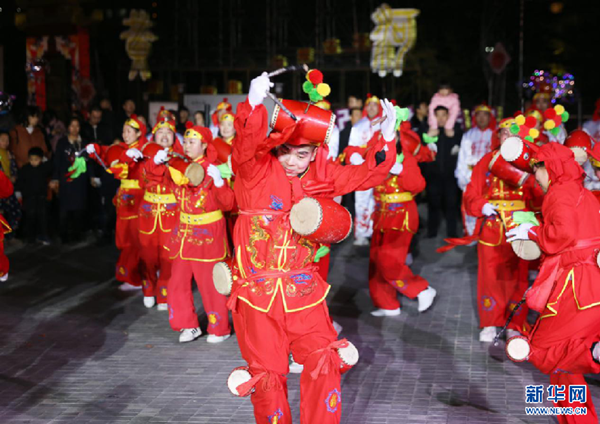 Spring Festival decorations light up Yuncheng