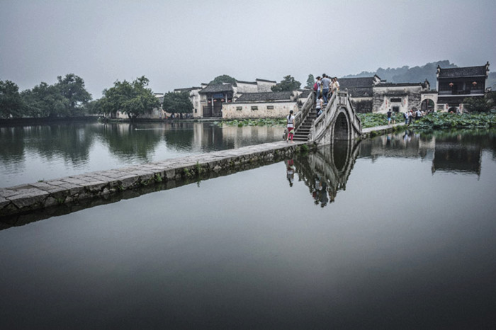 Hongcun, a village with 900-year old history