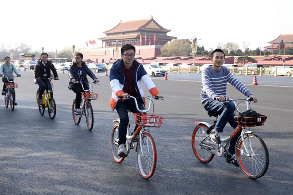 Shared bikes perfect example of win-win mode of transport