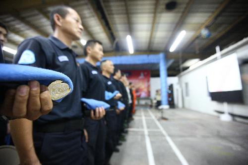 Farewell to Chinese peacekeeping police officers killed in Haiti