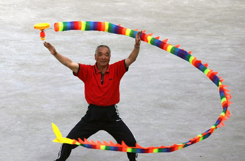 Traditional Kongzhu game held in E. China