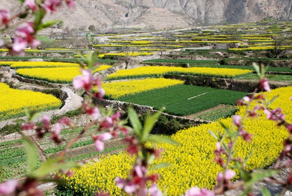 Zhouqu county before mudslide