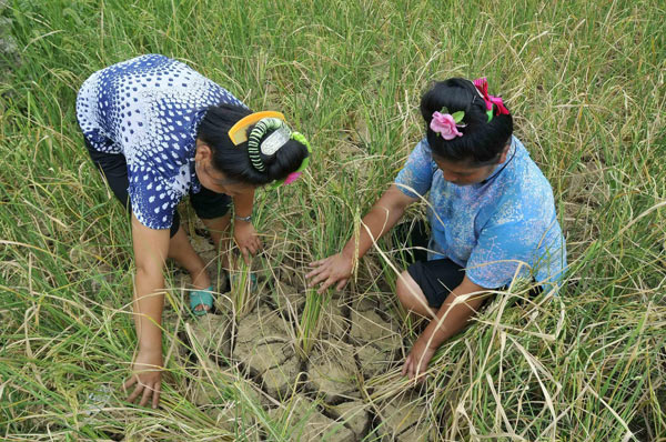 Over 630,000 suffer water shortage in Guizhou