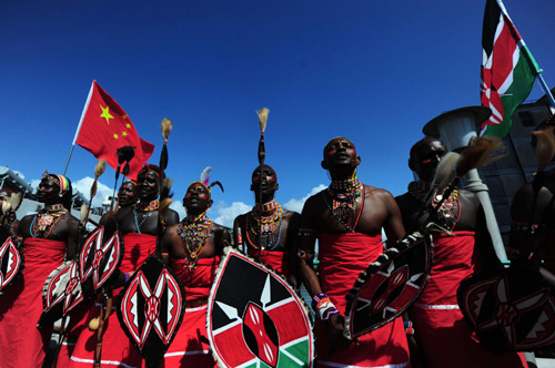 Navy hospital ship 'Peace Ark' arrives in Kenya