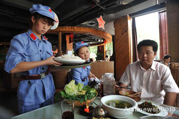 Restaurant adopts Long March as its theme