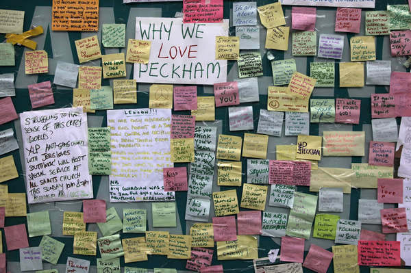 Peckham's peace wall