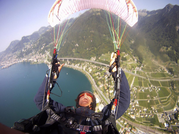 Sonchaux Acro Show in Villeneuve