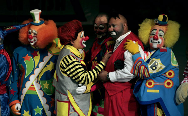 Int'l clown convention held in Mexico