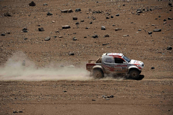 Dakar Rally 2012 in S America