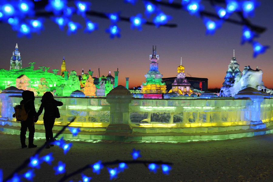 Harbin Int'l Ice and Snow Festival kicks off