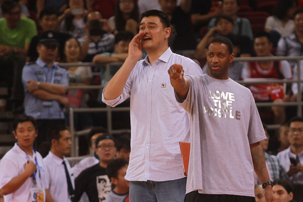 Yao Ming, McGrady team up for charity