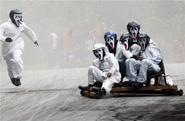 Roller Cart Festival in Colombia