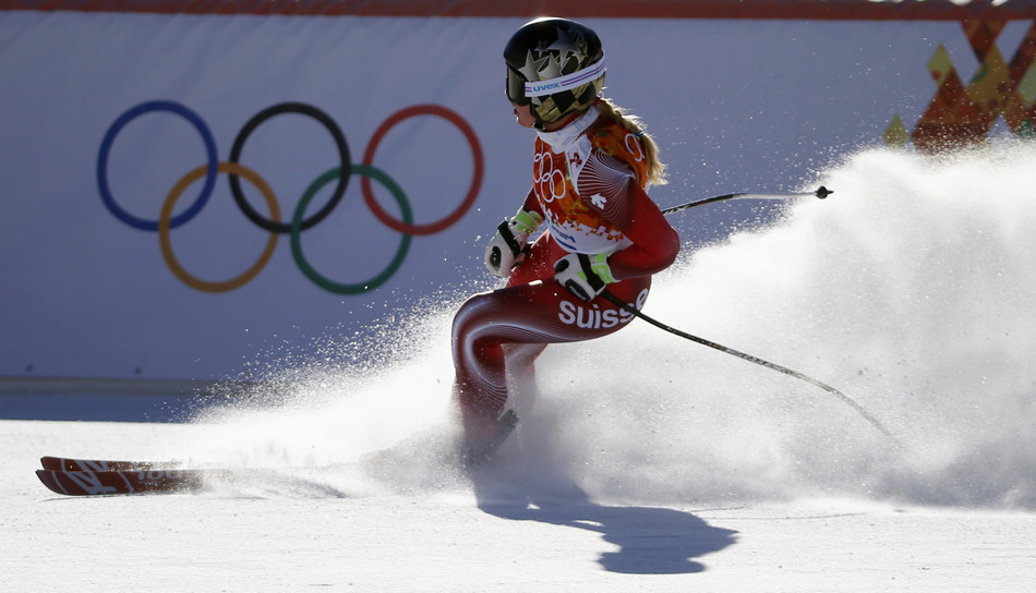 Sochi: Training for alpine skiing downhill