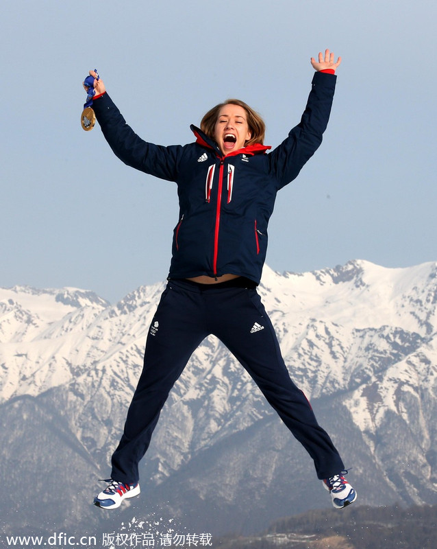 Top 10 moments of podium celebration in Sochi