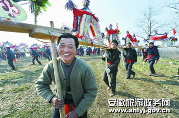 Anhui folk culture shows kick off for Spring Festival