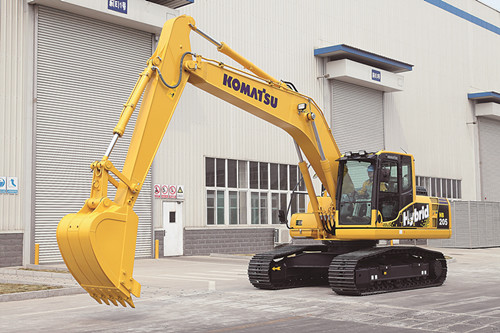 Komatsu’s new excavators at bauma China