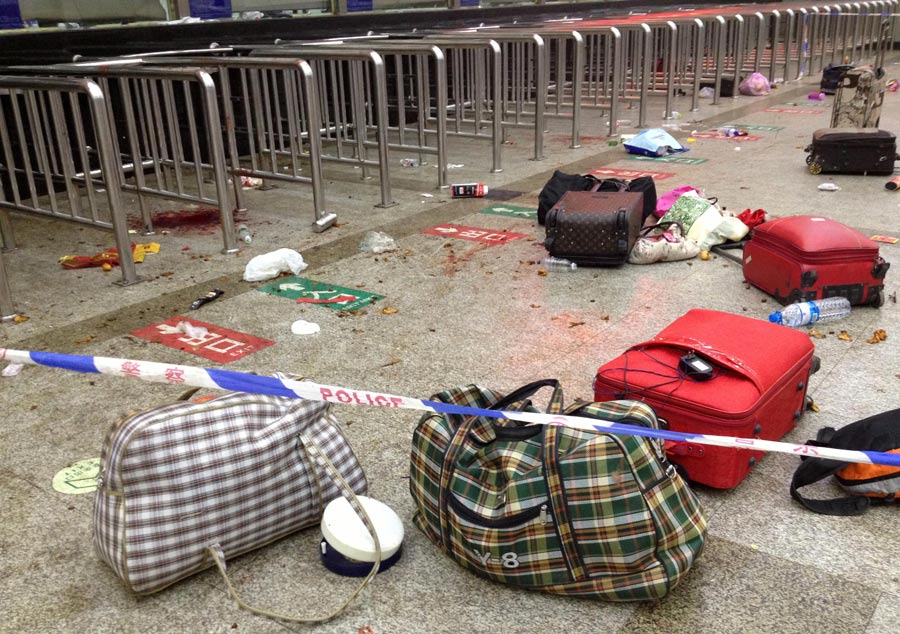 In photos: Terror attack in Kunming