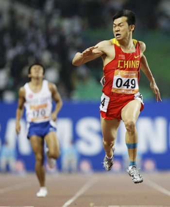 Chinese sprinter from zero to hero