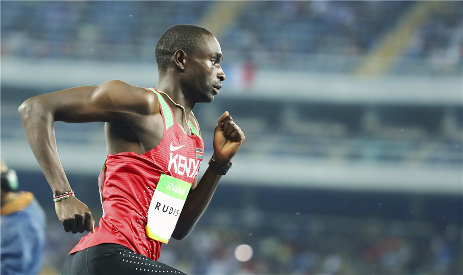 Kenya's Rudisha retains 800m title