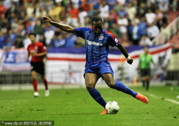 Shanghai Shenhua shocked by Drogba transfer