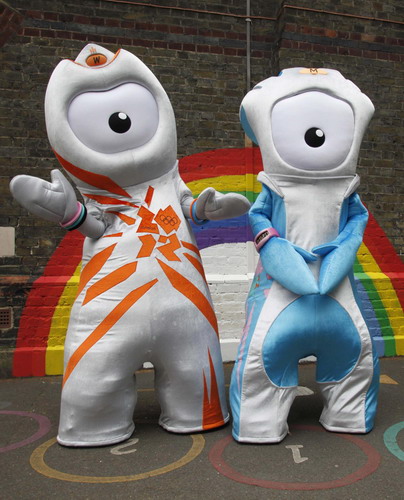 Wenlock and Mandeville launched as 2012 mascots