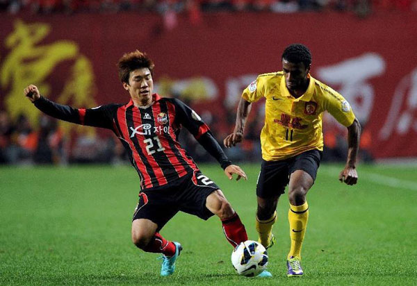 Guangzhou Evergrande ties in AFC Champions final