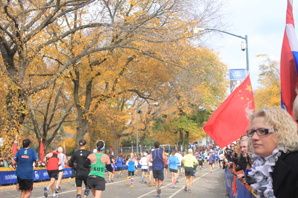 New York City Marathon concludes in chills