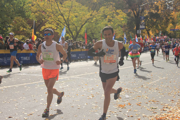 New York City Marathon concludes in chills