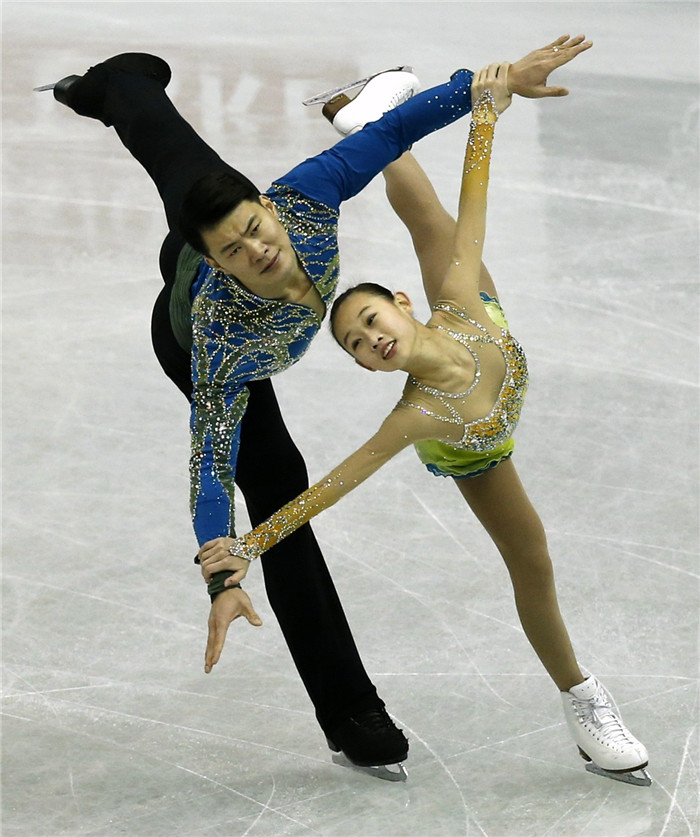 China's Pang and Tong claim bronze in ISU GP Finals