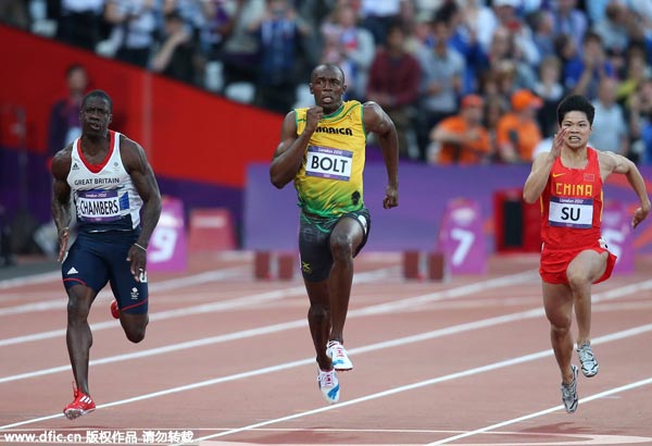 China's Su Bingtian runs historic sub-10 second 100m in Eugene