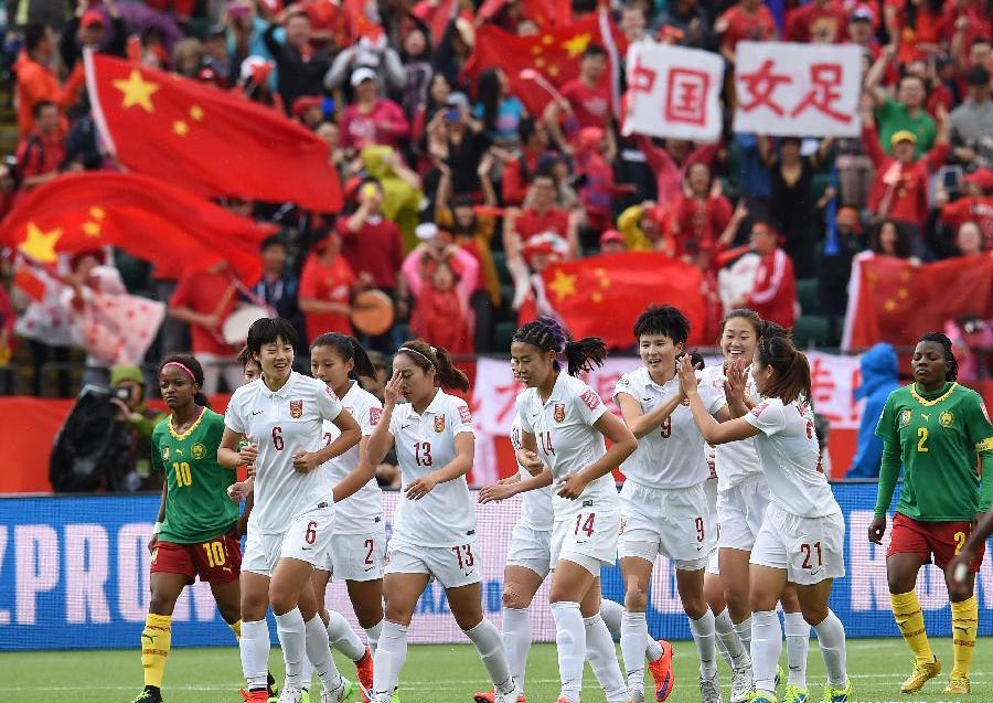 China enters Women's World Cup quarters with 1-0 win over Cameroon