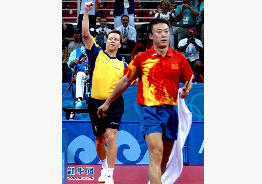 Table tennis legend Waldner welcomes retirement