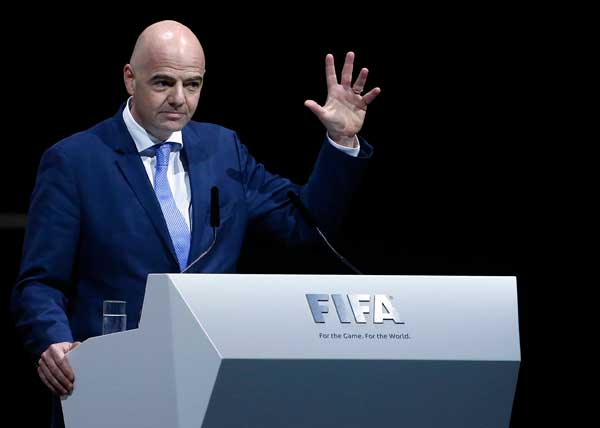 Infantino elected as new President of FIFA