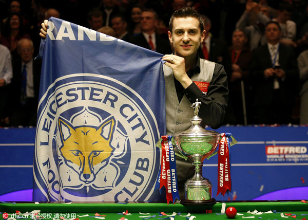 Selby denies Ding's first world title attempt