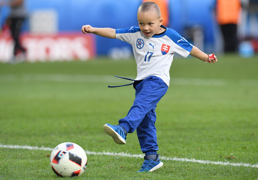 Like father like son: Kids of soccer stars at Euro 2016