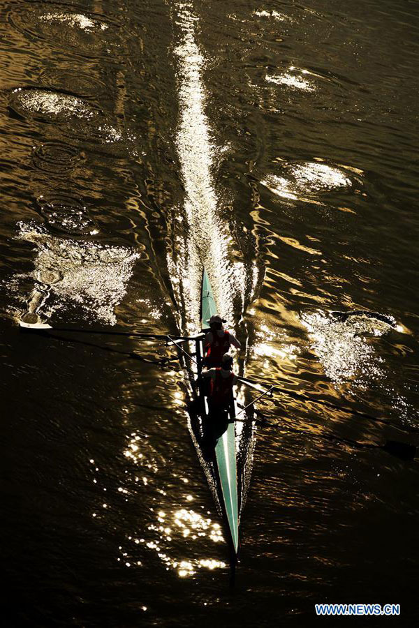 Highlights of rowing at 13th Chinese National Games